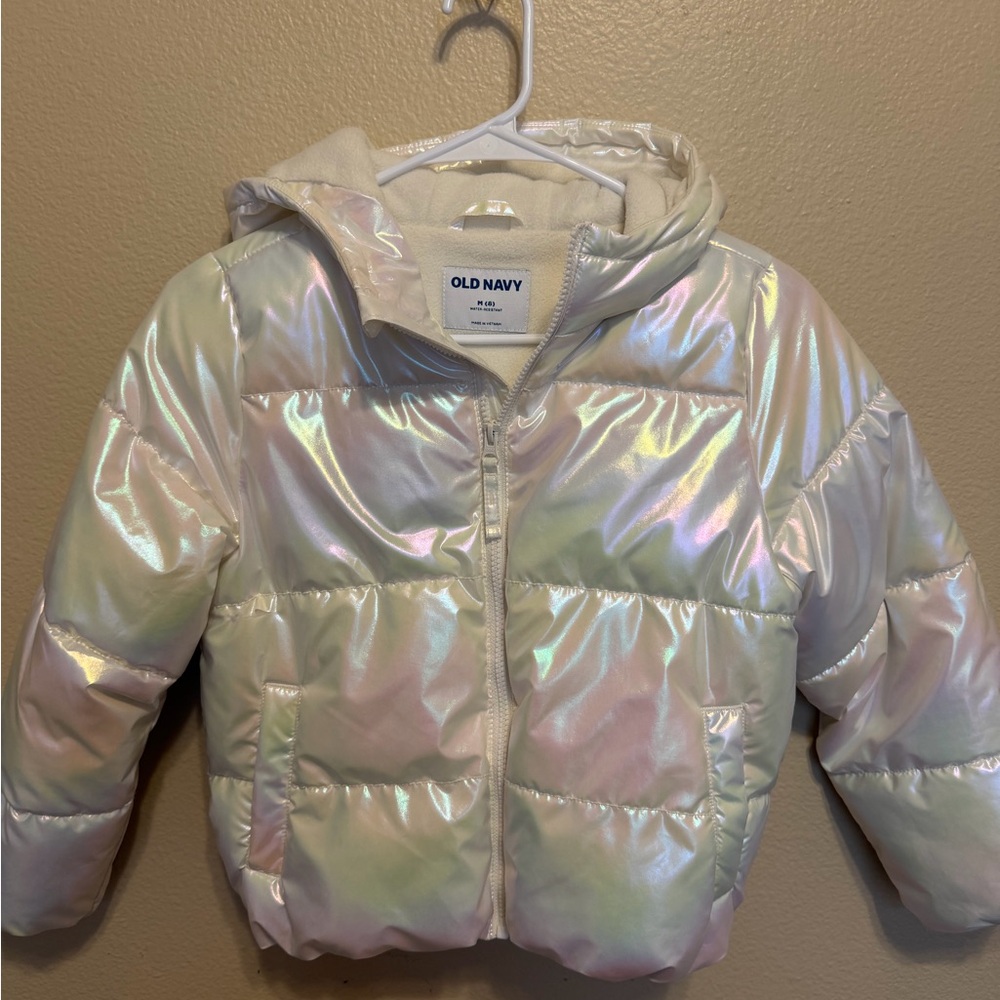 Old Navy Kids Shimmering Puffer Jacket